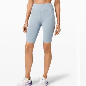 Lululemon Biker - Invigorate High Rose Shorts 10” Chambray